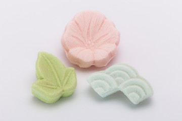 和三盆のお菓子（落雁）