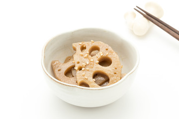 レンコンのきんぴら（金平）