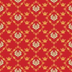Vintage seamless pattern