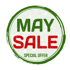 May sale stamp