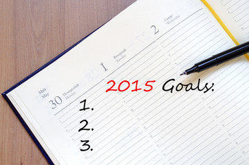 2015 Goals concept