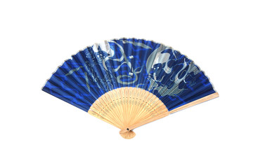 Antique Fan Japanese Folding