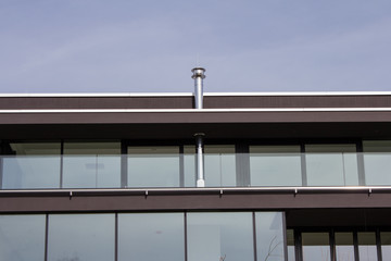 Modernes Wohnhaus in Deutschland