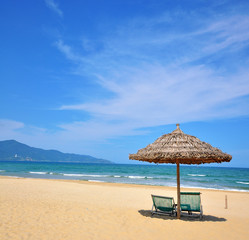 Relaxation scene, Da Nang, Vietnam