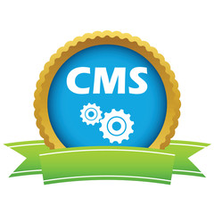 Gold cms logo