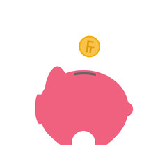 piggy with currency