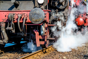 Steam train - Details