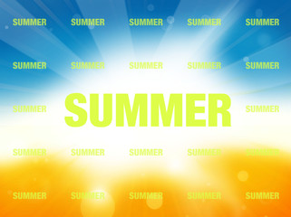 Obraz premium Summer Time Background