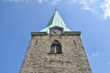 Fototapeta na wymiar Kirchturm in Sülbeck