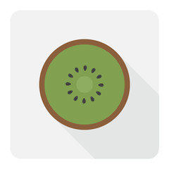 Kiwi fruit. Vector illustration.