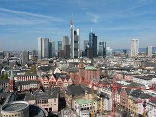 Naklejka premium frankfurt niemcy