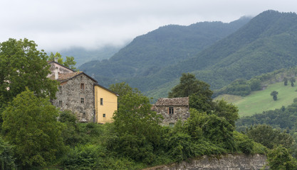 Fototapeta na wymiar Montefeltro (Marches, Italy)