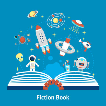 Fiction Book Illustration