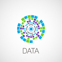 Fototapeta premium Data.