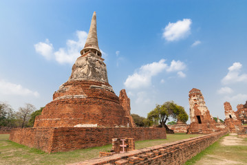 Fototapeta na wymiar Wat mahathat ,Ayutthaya ,Thailand