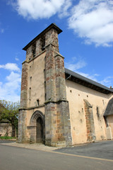 Fototapeta na wymiar Eglise de Saint-Sornin-Lavolps (Corrèze)