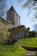 Obraz premium Turm im Schloss Rapperwil
