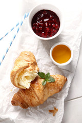 Sweet croissant
