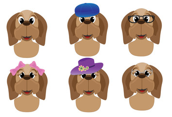 Dog avatars