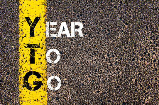 Business Acronym YTG as Year to Go