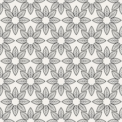 Texture with black leafs