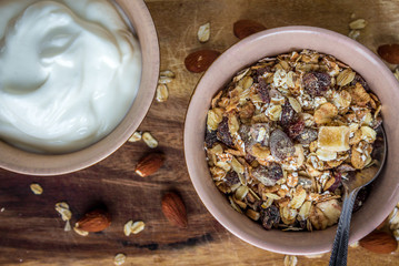 Muesli and Greek Yoghurt
