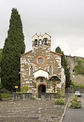 Fototapeta na wymiar Chapel of the Holy Spirit in Gorizia. Italy