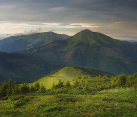 Evening in the Mountains