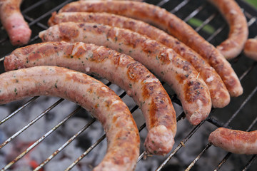 saucisses au barbecue