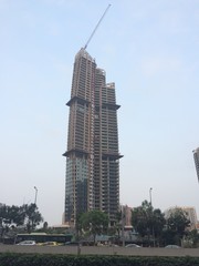 在建的高楼大厦