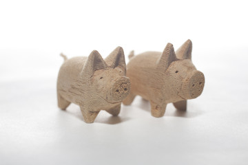 Wood Pigs