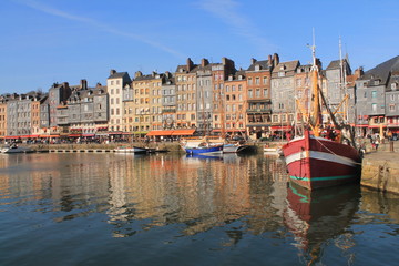 Vieux bassin d'Honfleur, France