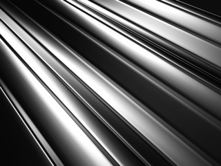 Obraz premium Silver Metallic Textured Abstract Background