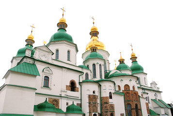 Fototapeta na wymiar Saint Sophia Cathedral, Kyiv, Ukraine