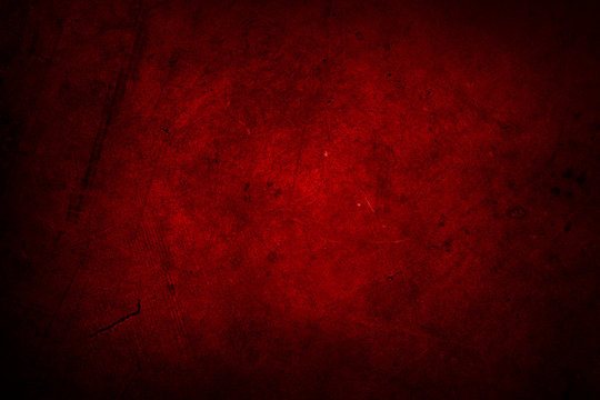 Dark grunge red concrete wall background