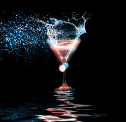 Colourful cocktail