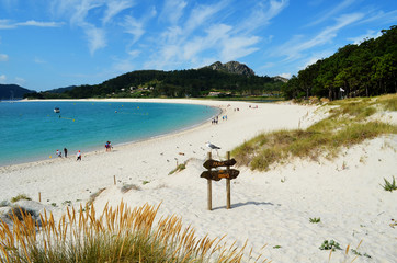 Rodas beach (Cies Islands, Galicia, Spain)