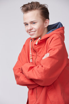 young guy in a sports jacket