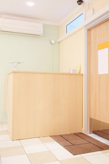 Reception hall at the medical center