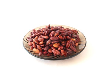 Фасоль на блюде