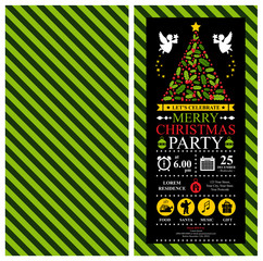 Christmas Party Invitation card