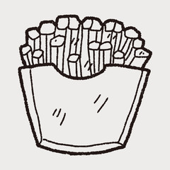 Doodle French fries