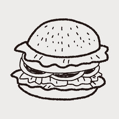 Doodle Hamburger