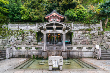 京都　清水寺　音羽の滝