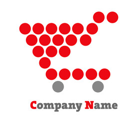 Online shopping icon/logo