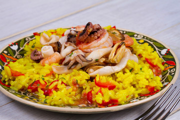 Seafood Risotto
