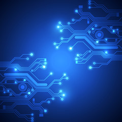 circuit board vector background
