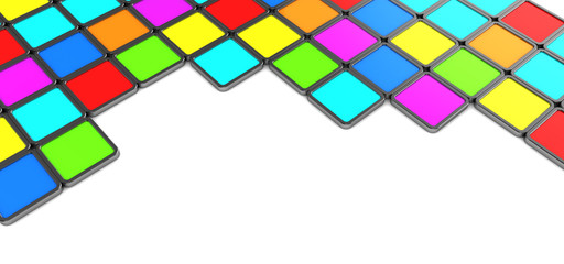 colorful tiles background