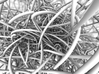 fabric fibers microscopic