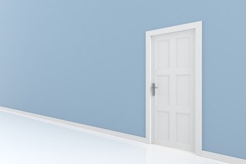 3d rendering of a door